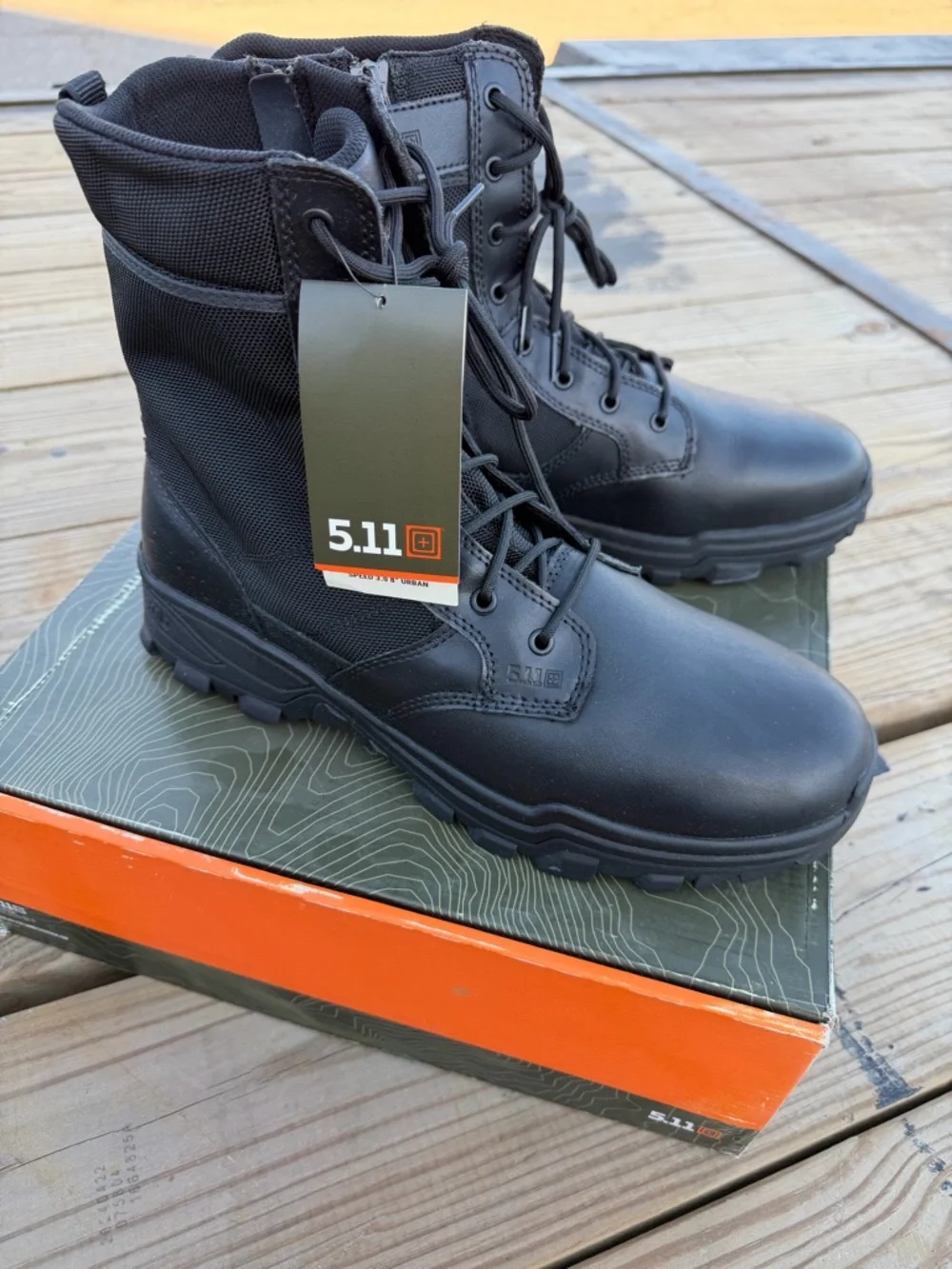 5.11 Tactical Black Urban Speed 3.0 Boots